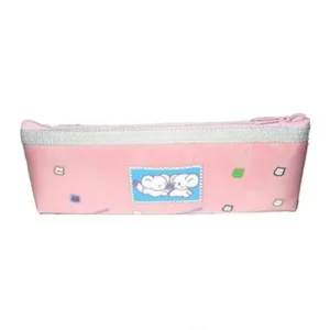 Nylon Pencil Bag Pink